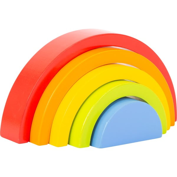 Dětská dřevěná skládací hra Legler Rainbow-image-4