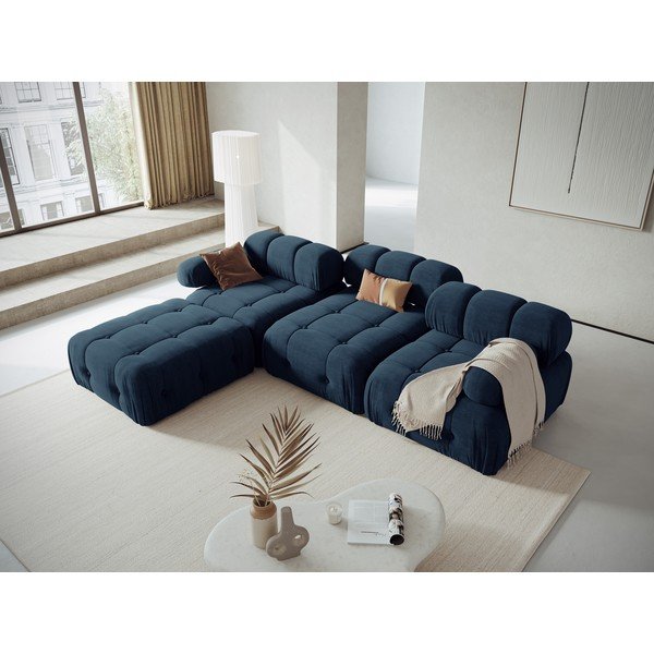 Tmavě modrá rohová pohovka Ferento – Cosmopolitan Design-image-1