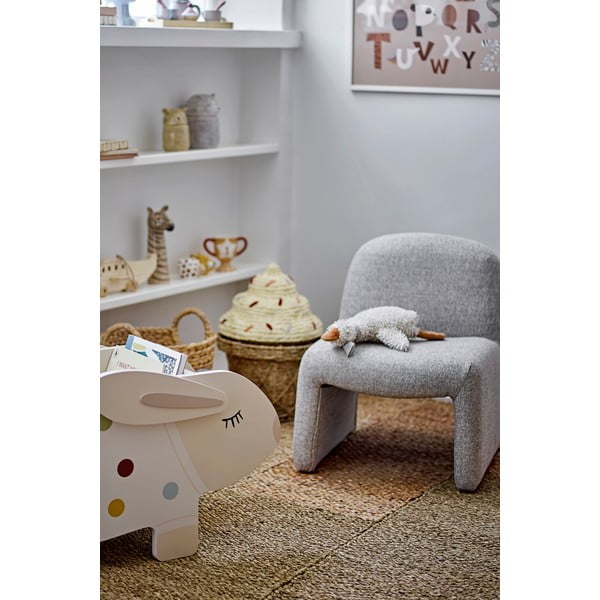 Šedobéžové dětské křesílko Neel – Bloomingville Mini-image-1