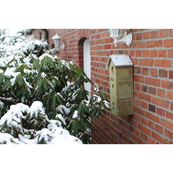 Dřevěná ptačí budka Triple – Esschert Design-image-2