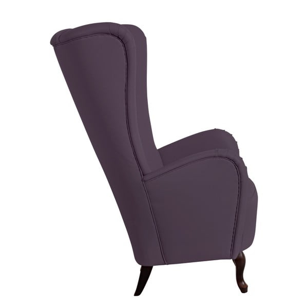 Fialové křeslo ušák Max Winzer Agnetha-image-1