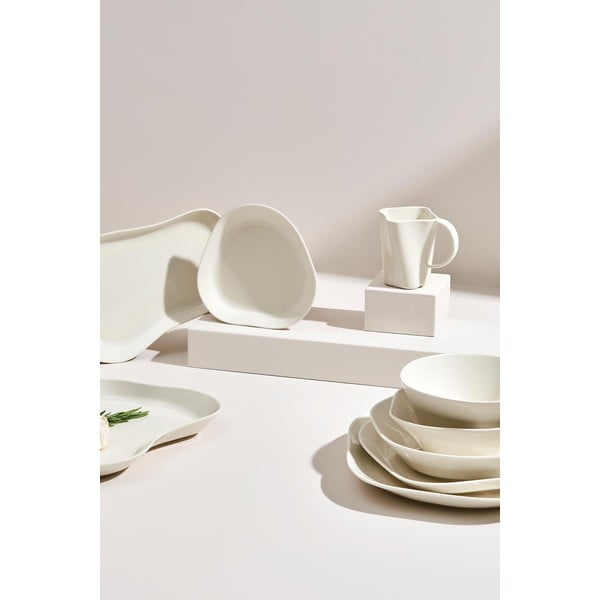 Sada 2 bílých talířů Kütahya Porselen Basic, ø 24 cm-image-3