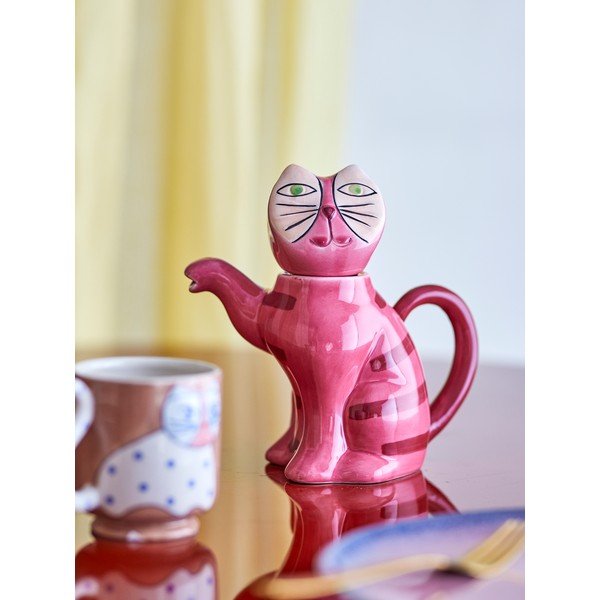 Růžová keramická konvice na čaj 500 ml Missy – Bloomingville-image-4