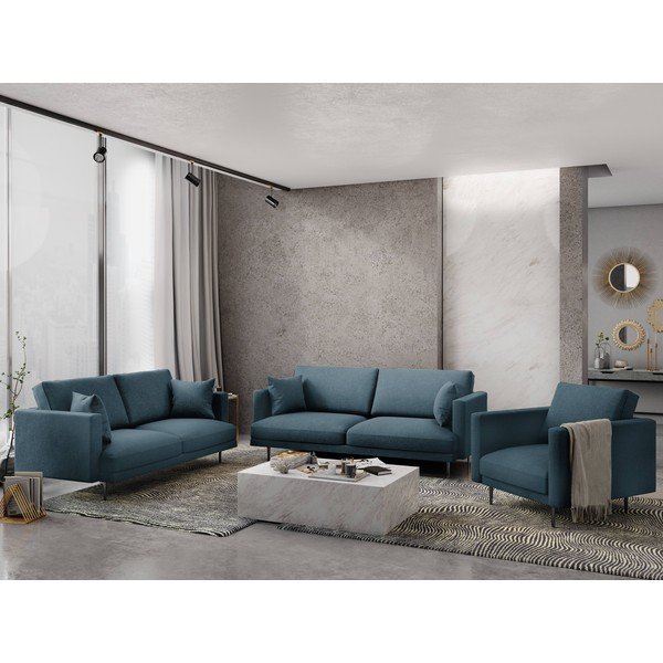 Modrá pohovka Milo Casa Piero, 220 cm-image-1