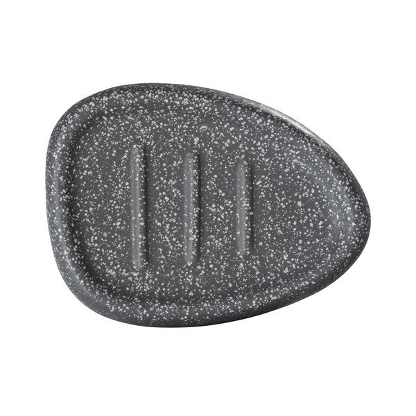 Šedá keramická podložka pod mýdlo Wenko Pion-image-2