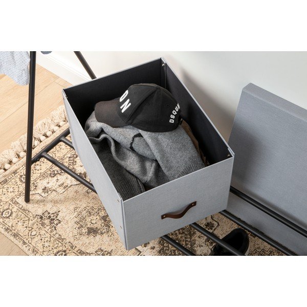 Kartonový úložný box s víkem Tora – Bigso Box of Sweden-image-1