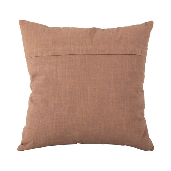 Hnědý bavlněný polštář PT LIVING Wave, 45 x 45 cm-image-2