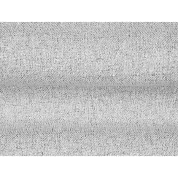 Světle šedá čalouněná dvoulůžková postel s úložným prostorem a roštem 200x200 cm Mamaia – Micadoni Home-image-1