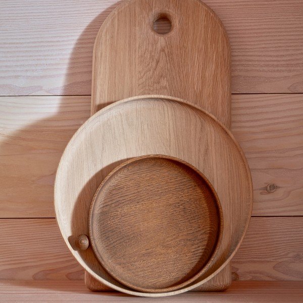 Dřevěný tác ø 30 cm Inka – OYOY Living Design-image-4