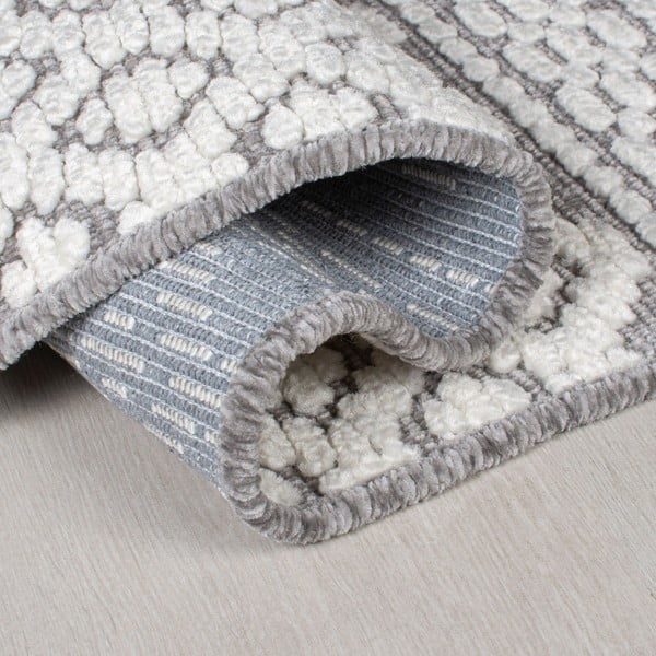 Šedý pratelný koberec 218x160 cm VERVE Jhansi - Flair Rugs-image-1