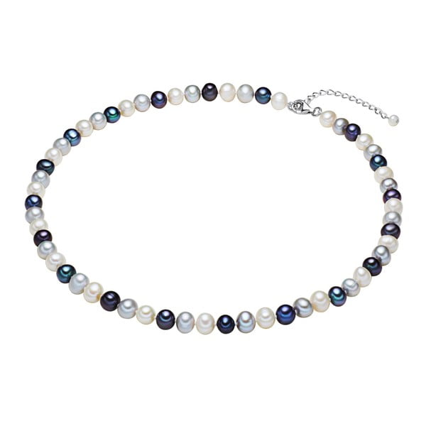 Perlový náhrdelník Chakra Pearls Sofi, 50 cm