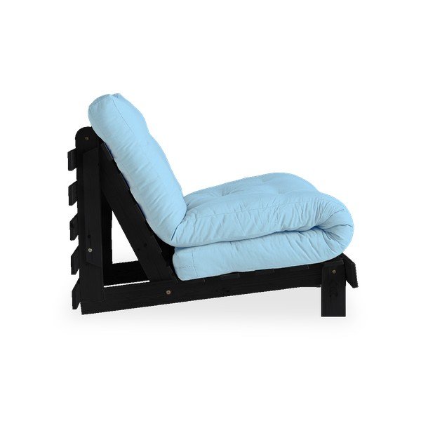 Variabilní křeslo Karup Design Roots Black/Light Blue-image-3