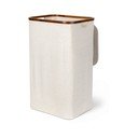Krémový látkový koš na prádlo Bamboo/Linen – Bigso