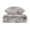 Šedé povlečení na jednolůžko z bavlny Renforcé 140x200 cm Elena – Mijolnir