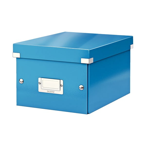 Modrá úložná krabice Leitz Universal, délka 28 cm