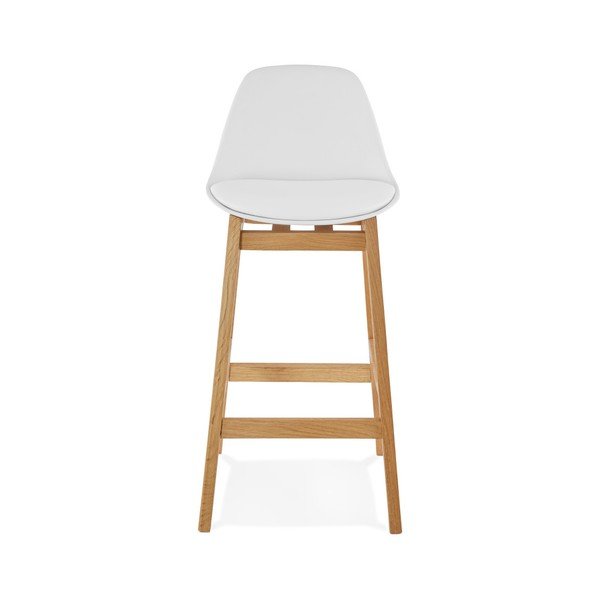 Bílá barová židle Kokoon Elody, výška 86,5 cm-image-4