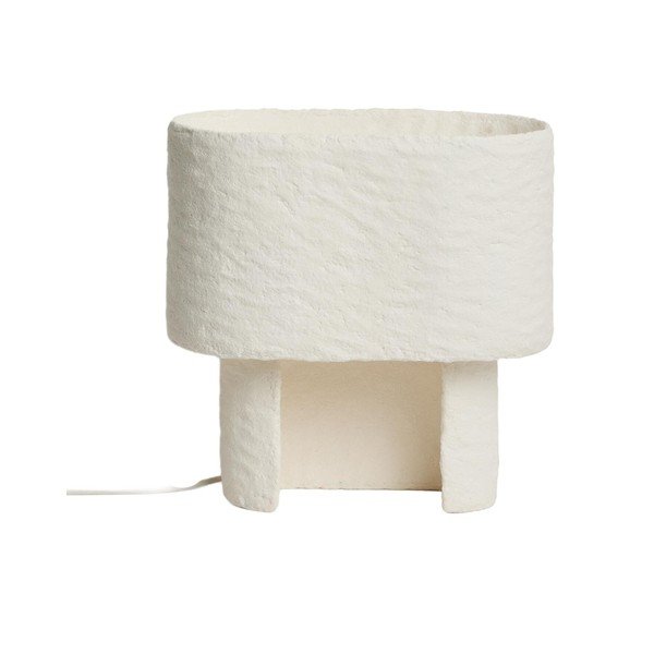 Bílá stolní lampa (výška 37,5 cm) Bedala – Kave Home