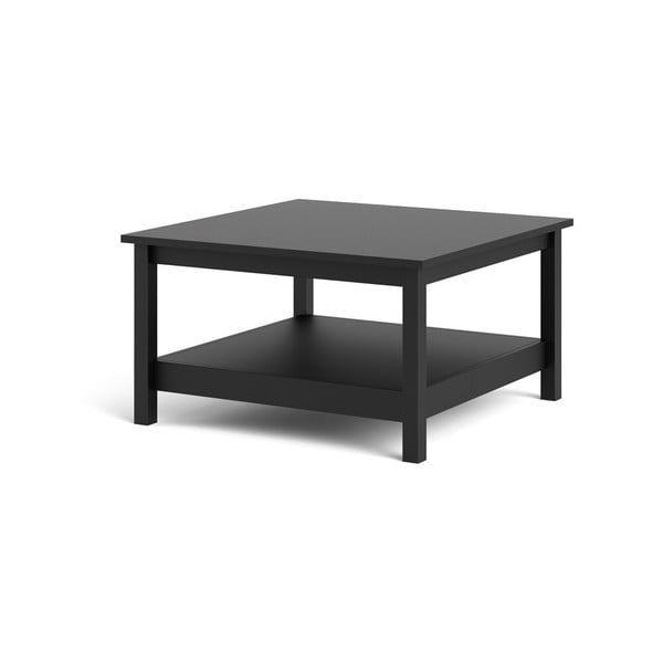 Černý konferenční stolek 81x81 cm Madrid - Tvilum-image-3