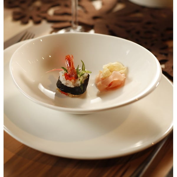 Porcelánová sada talířů a mís, 15dílná-image-3