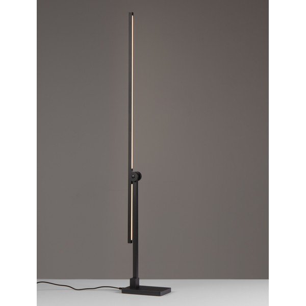 Matně černá kovová LED stolní lampa s ohybatelnou konstrukcí/stmívatelná (výška 47 cm) Tenso – Nova Luce-image-4