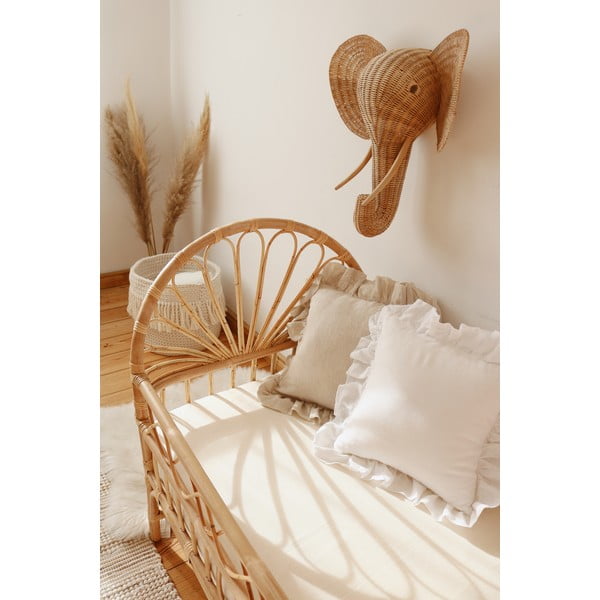 Dětský povlak na polštář White Frill - Moi Mili-image-2