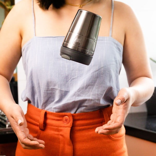 Antracitový termo hrnek 454 ml Helix Therman Nitro Gloss L – KeepCup-image-1