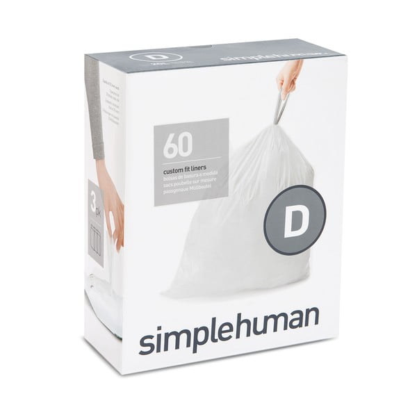 Pytle na odpadky 60 ks 20 l D - simplehuman-image-1