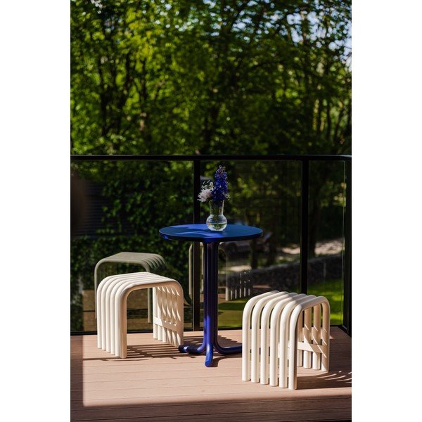 Béžová kovová zahradní židle Nokk – noo.ma-image-4