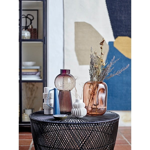 Bílá váza z kameniny Bloomingville Blossom-image-4