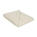 Béžová deka z merino vlny Native Natural, 130 x 170 cm