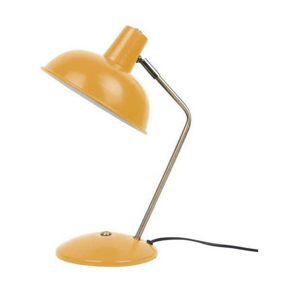 Žlutá stolní lampa Leitmotiv Hood