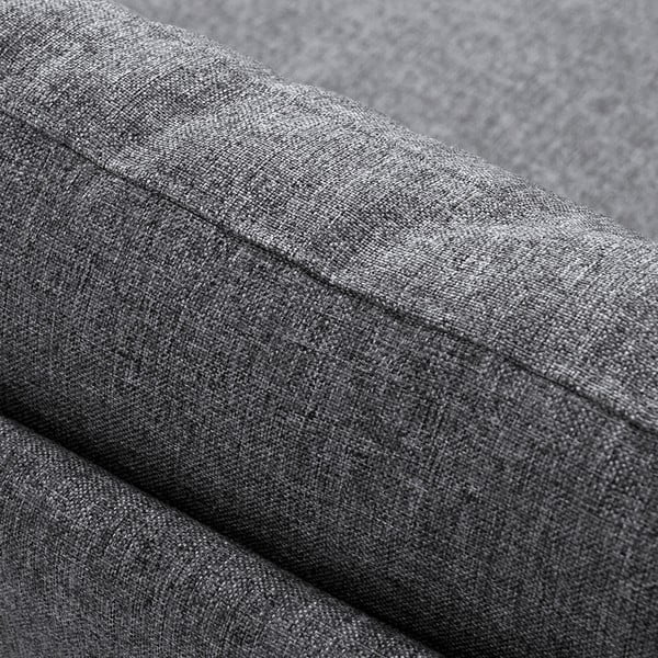 Šedé křeslo s područkou na pravé straně a odkládací deskou Balcab Home Martha-image-3