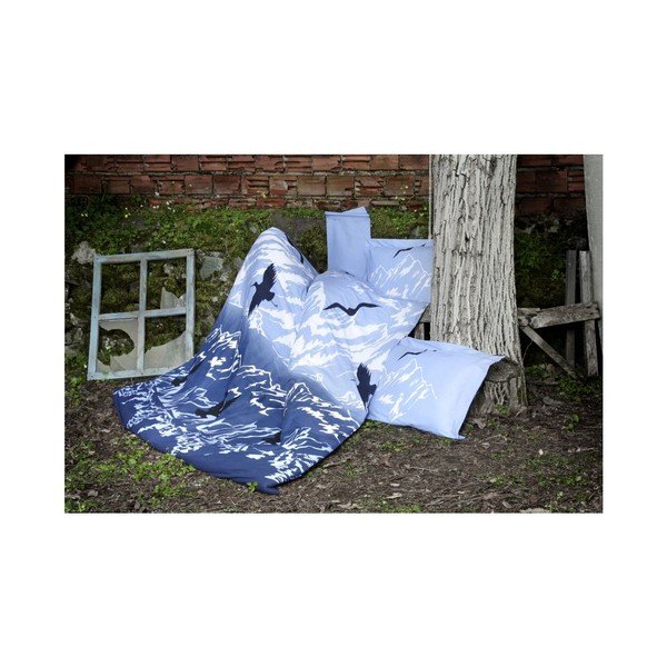 Povlečení Blue Tatra, 200x220 cm-image-1
