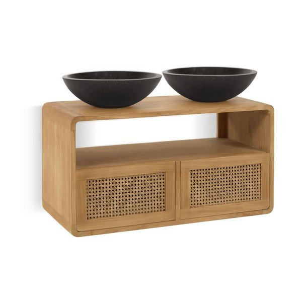 Skříňka pod umyvadlo z teakového dřeva Kave Home Sabiela-image-4