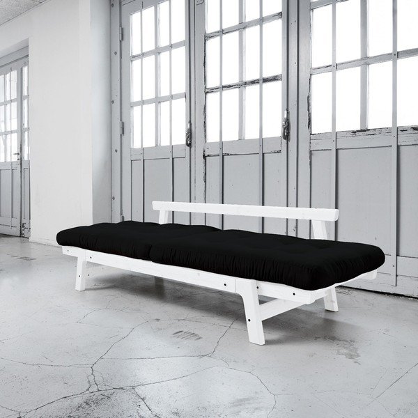 Rozkládací pohovka Karup Step White/Black-image-2