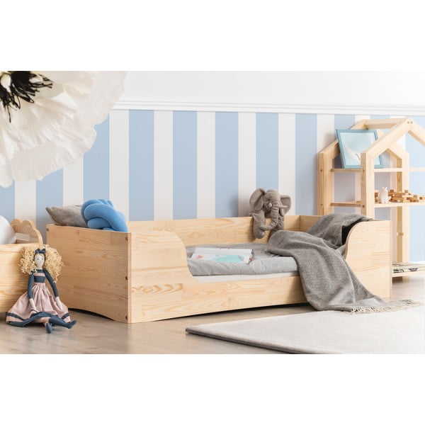 Dětská postel z borovicového dřeva Adeko Pepe Dan, 90 x 150 cm