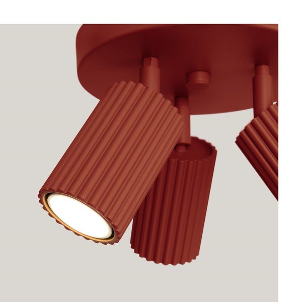 Bodové svítidlo v cihlové barvě Gleam – Sollux-image-1