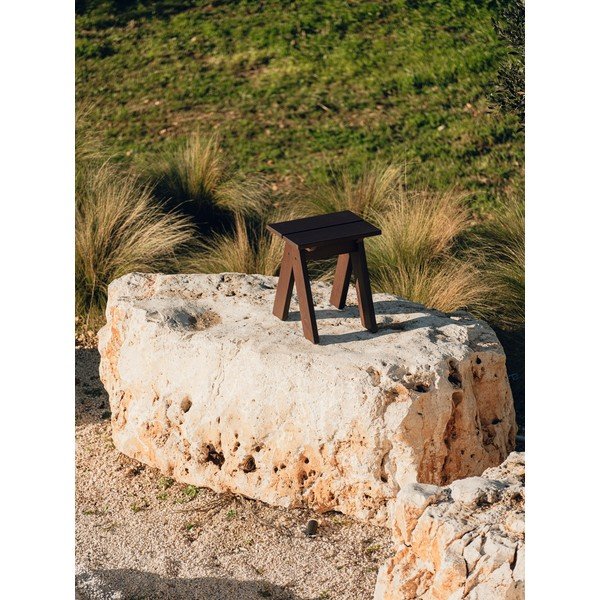 Tmavě hnědá dřevěná zahradní židle Navo – noo.ma-image-2