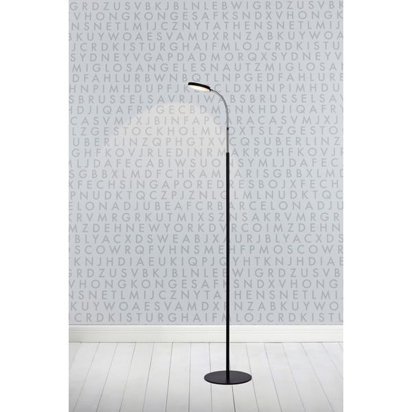 Černá volně stojící LED lampa Markslöjd Flex-image-1