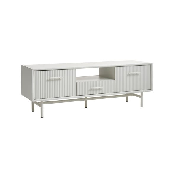 Šedý TV stolek 140x50x45 cm Palma – Unique Furniture-image-2