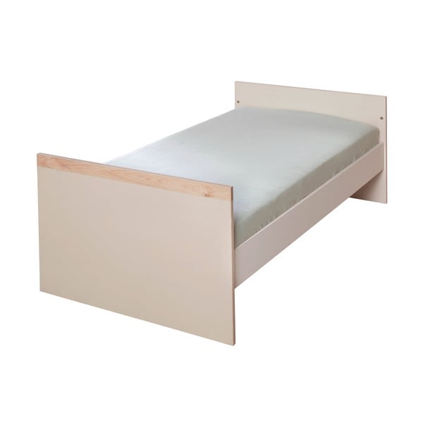 Béžová/v přírodní barvě postýlka s nastavitelnou výškou 70x140 cm Jil – Roba-image-3