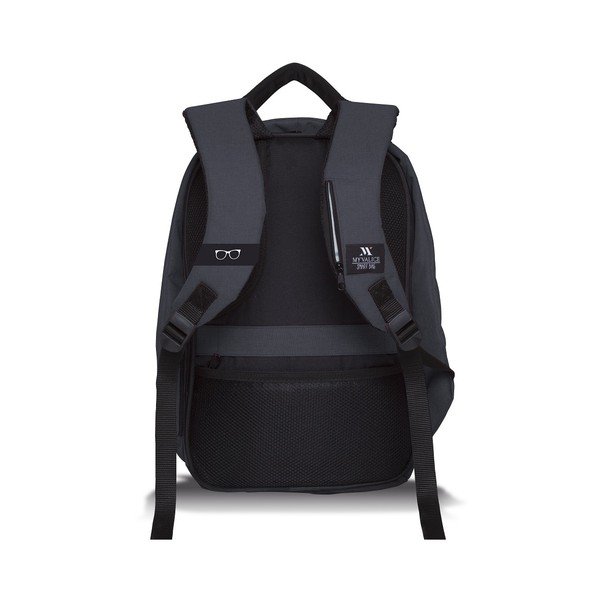Tmavě šedo-černý batoh s USB portem My Valice SECRET Smart Bag-image-3