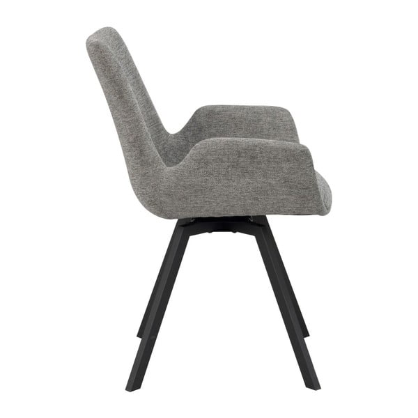 Šedá čalouněná jídelní křesla v sadě 2 ks Norwell – Rowico-image-4