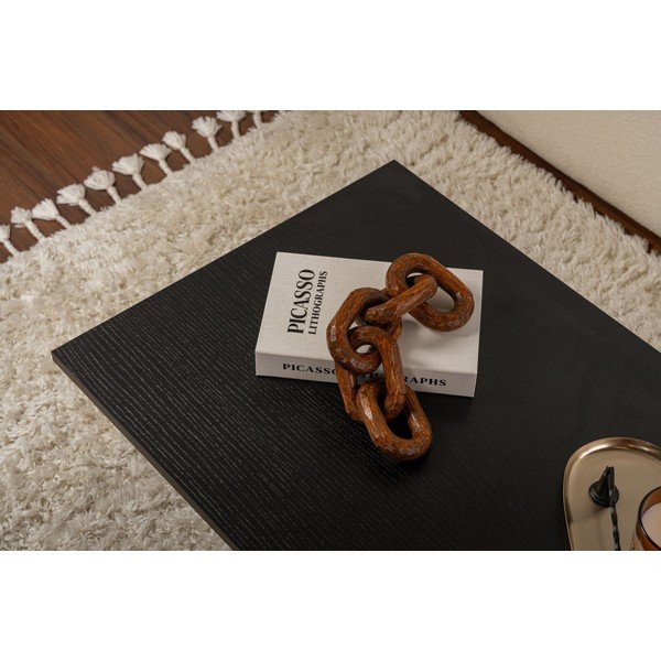 Černý matný konferenční stolek 60x119 cm Sabin – Kalune Design-image-2