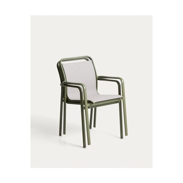 Zelená zahradní židle Luri – Kave Home-image-3