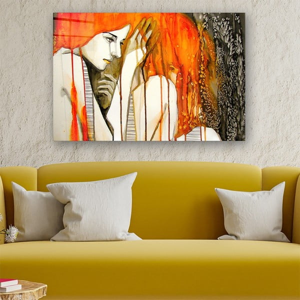 Skleněný obraz 70x50 cm – Wallity-image-1