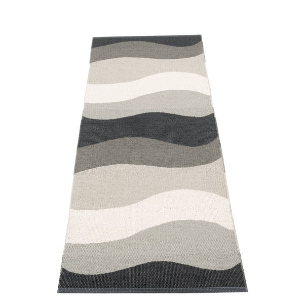 Šedý vnitřní a venkovní běhoun 70x200 cm Urvi Metal – Pappelina