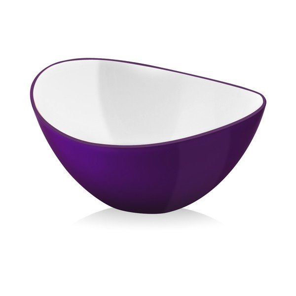 Fialová salátová mísa Vialli Design, 16 cm