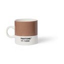 Světle hnědý keramický hrnek na espresso 120 ml Mocha Mousse 17-1230 – Pantone