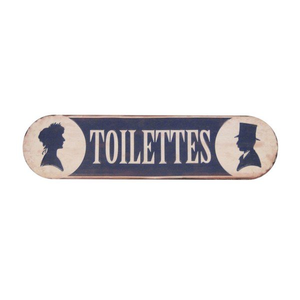 Cedule na dveře Antic Line Toilettes Fer